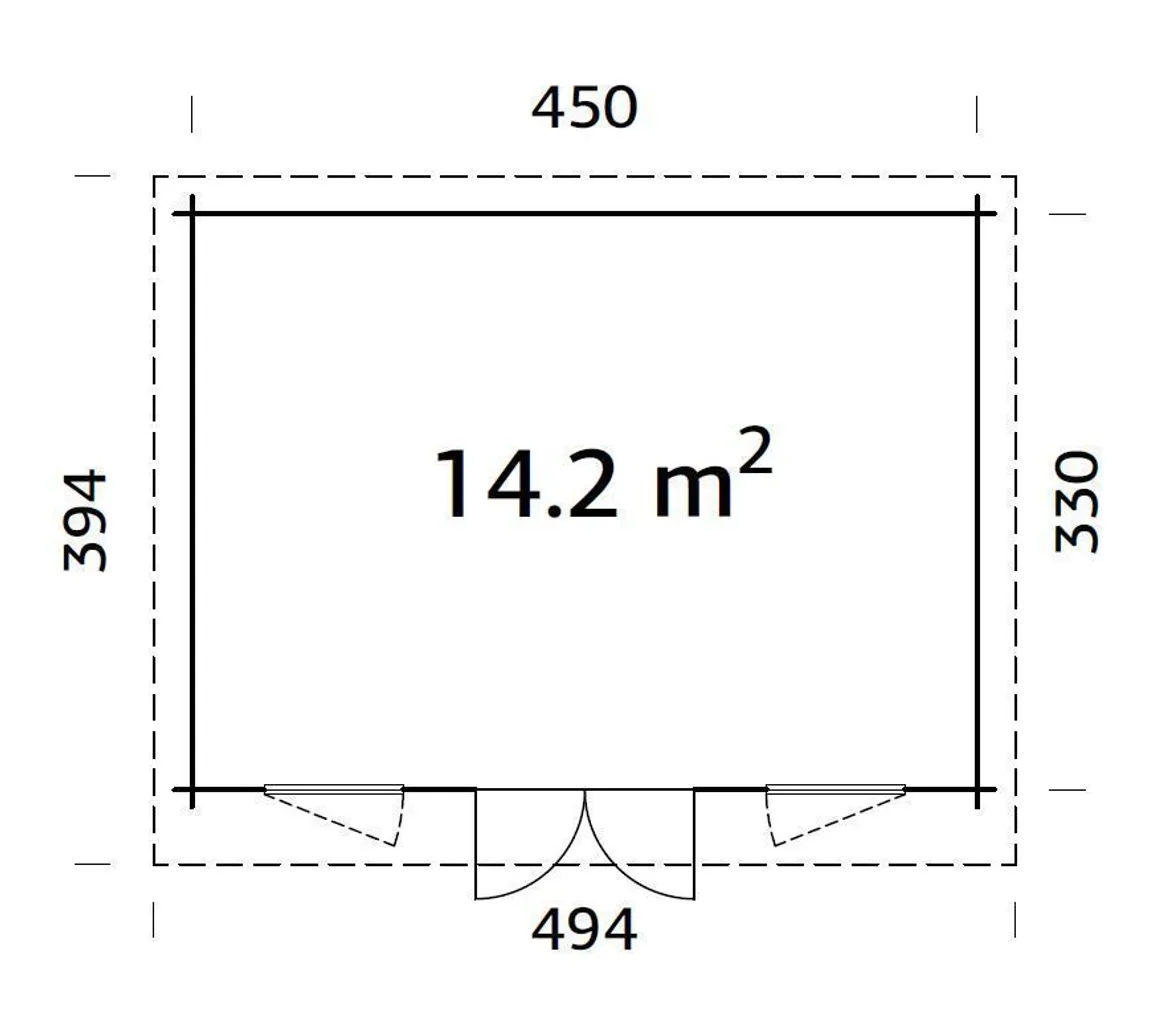 AIAMAJA PALMAKO LISA 14,2M²