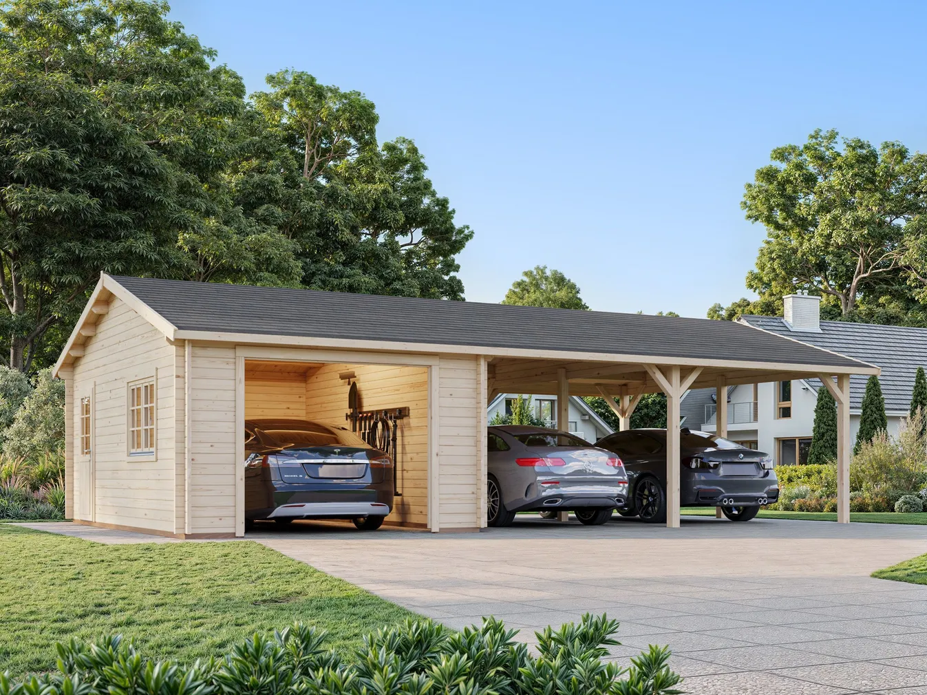 GARAAŽ PALMAKO ROGER 19,0+33,2M² ALGKOMPLEKT