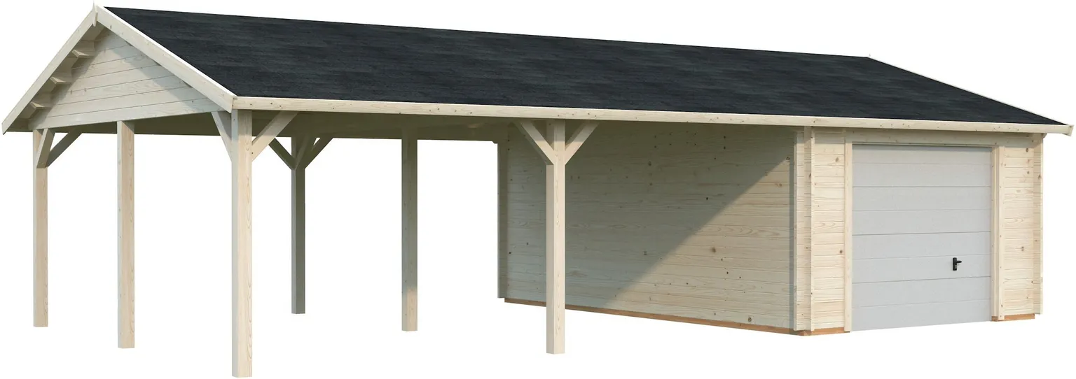 GARAAŽ PALMAKO ROGER 19,0+33,2M² SEKTSIOONUKSEGA