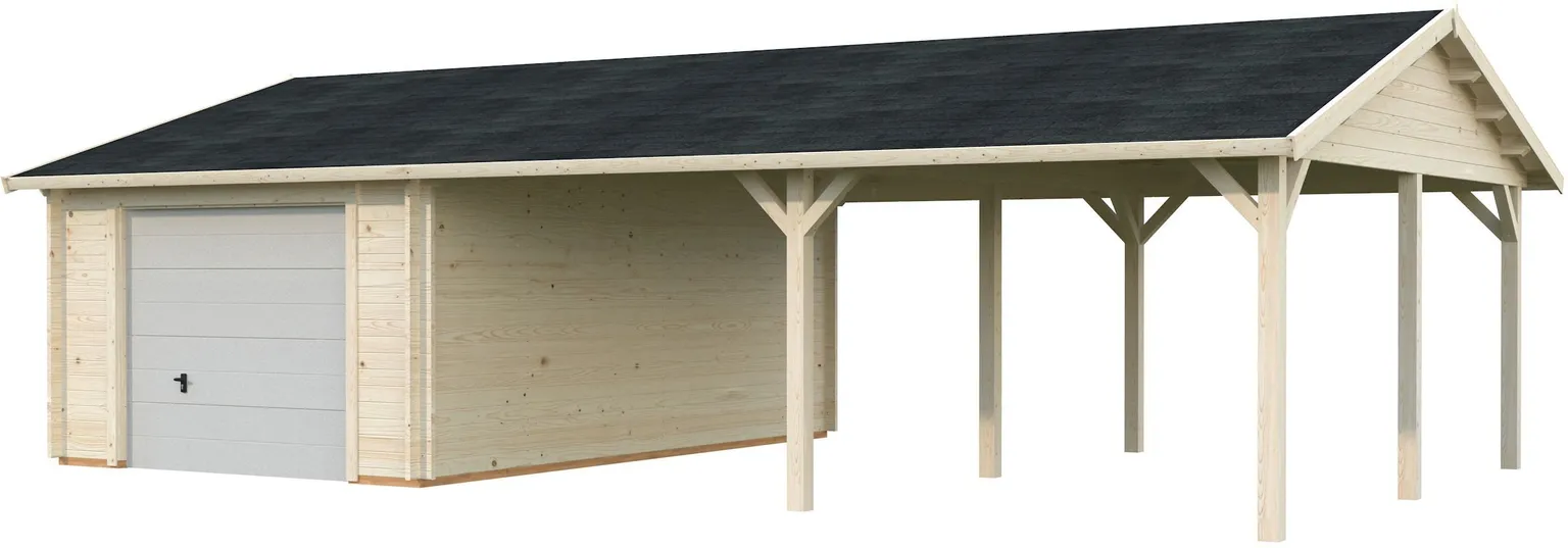 GARAAŽ PALMAKO ROGER 19,0+33,2M² SEKTSIOONUKSEGA