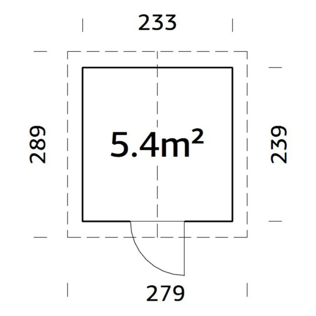 KUUR PALMAKO LUCAS 5,4M²