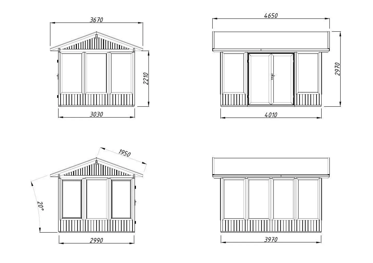 PAVILJON PALMAKO ISABELLA 10,9M²