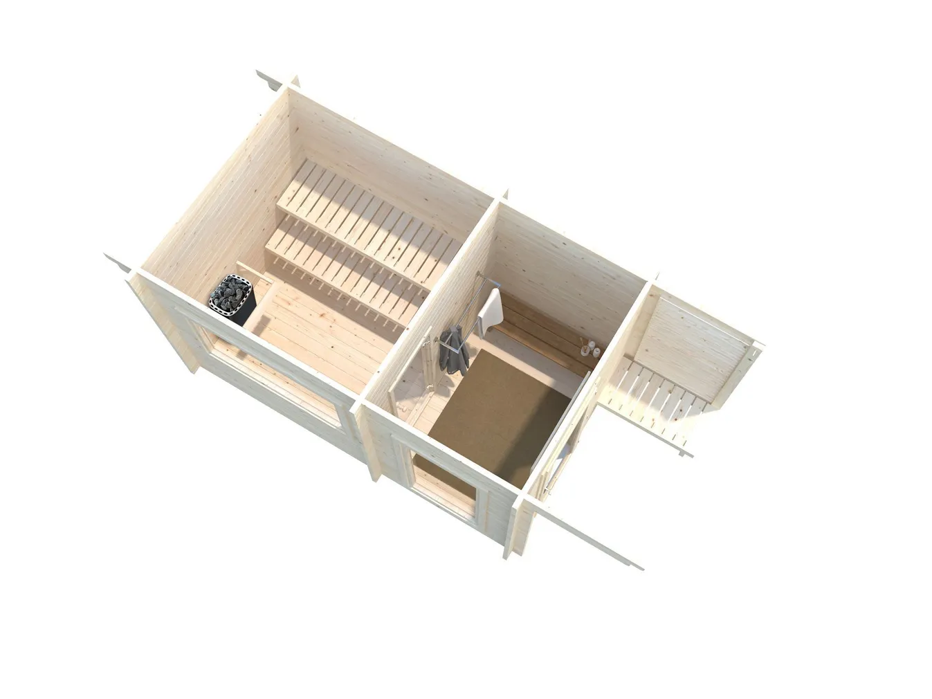 SAUNAMAJA PALMAKO SANNA 6,8M²