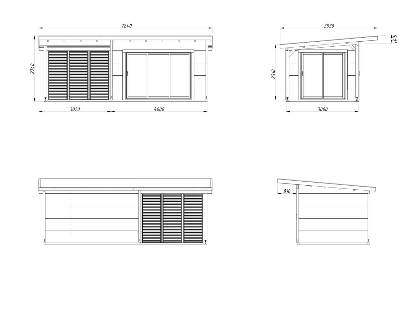 SUVEMAJA PALMAKO GRACE 11,2+8,2M² SLIDE PLUS