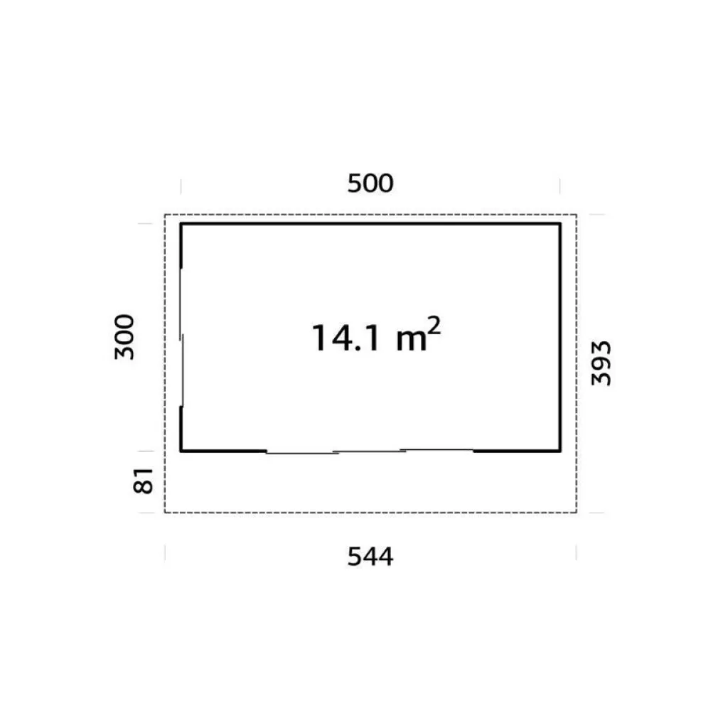 SUVEMAJA PALMAKO GRACE 14,1M² SLIDE PLUS