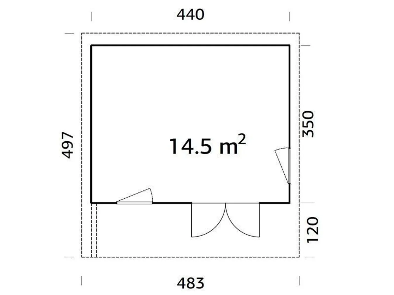 SUVEMAJA PALMAKO GRACE 14,5M²