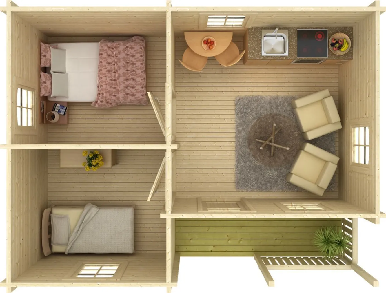 SUVEMAJA PALMAKO SANDRA 21,5+3,7M²