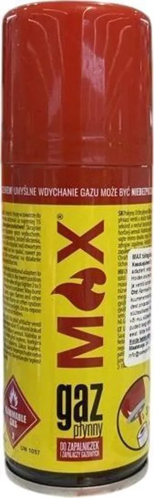TULEMASINA TÄITEGAAS MAX 100ML