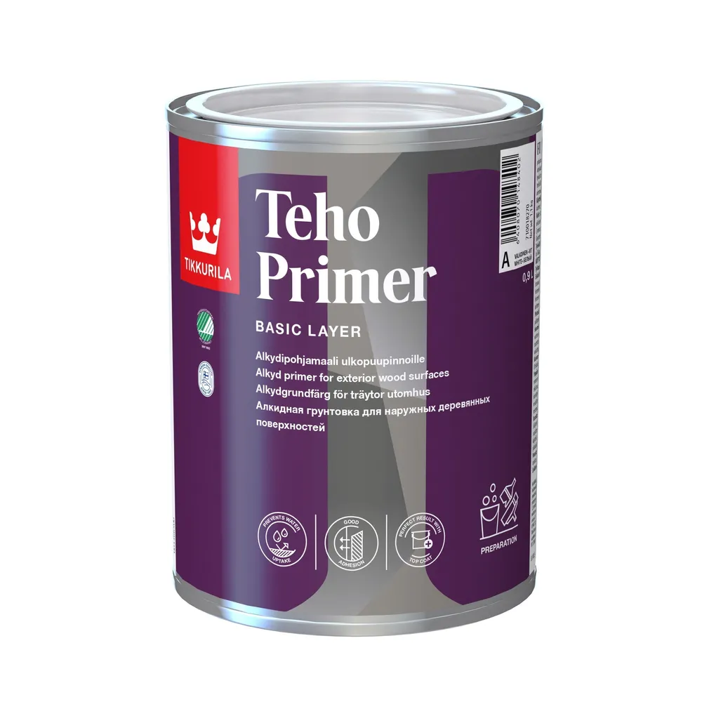 PUITFASSAADIVÄRV TEHO PRIMER BASE C 0,9L