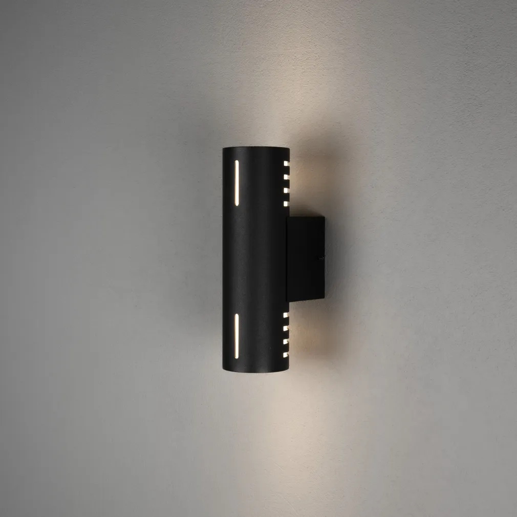 VÄLISVALGUSTI KONSTSMIDE CUNEO SEINALE E27 15W IP54 MUST HÄMARDATAV