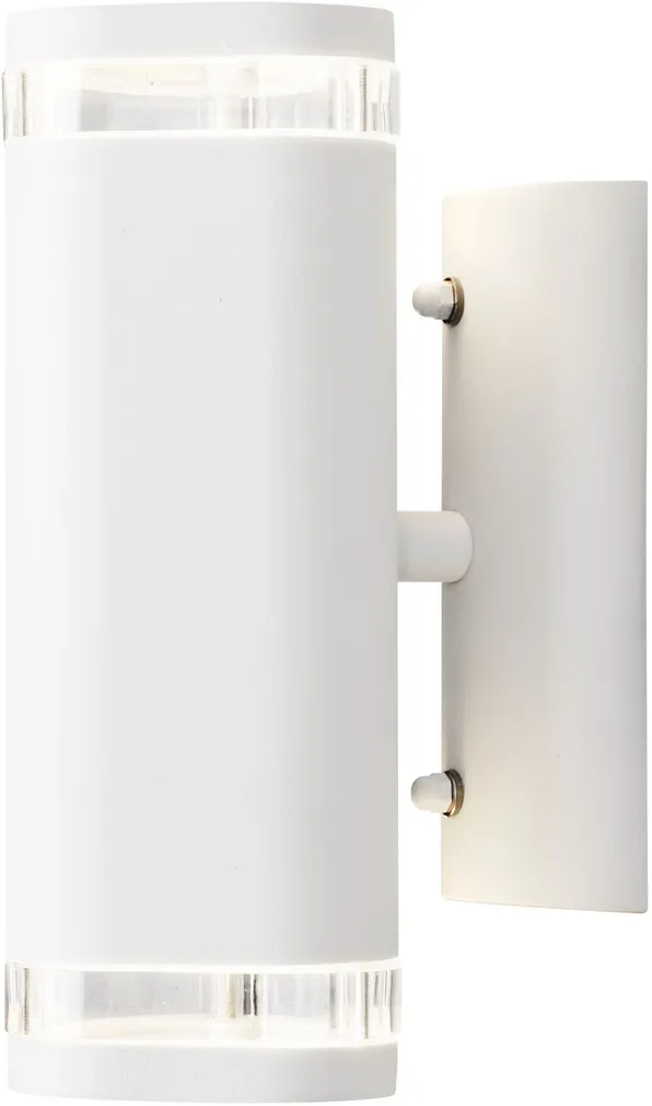 VÄLISVALGUSTI KONSTSMIDE MODENA SEINALE 2X35W IP44 GU10 VALGE