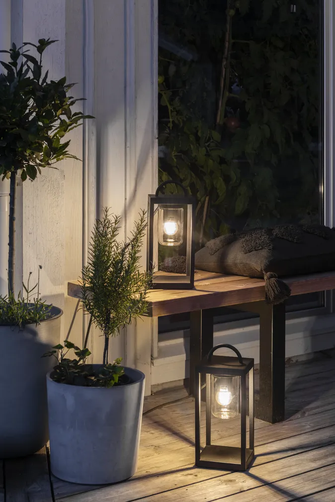 VÄLISVALGUSTI KONSTSMIDE BOLOGNA E27 230V 40W IP44 MUST