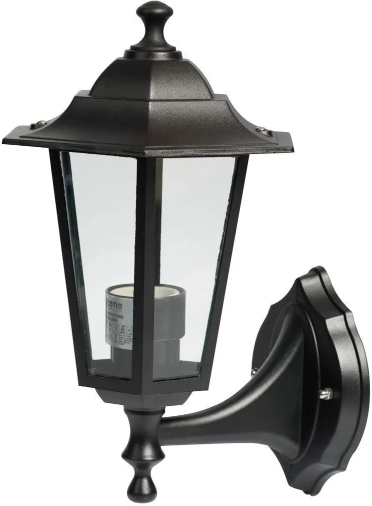 VÄLISVALGUSTI 100-240V 50/60HZ E27 60W 150XX200X408MM MUST