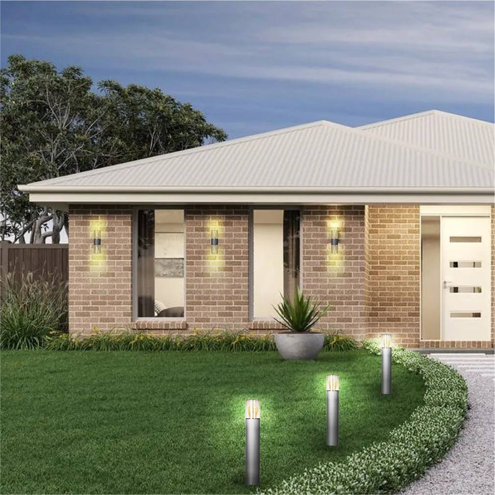 VÄLISVALGUSTI SALVIA BOLLARD E27 15W IP54 50CM HALL