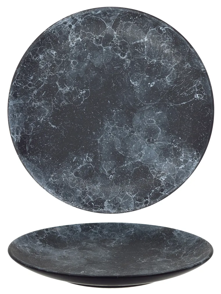 TALDRIK NEWILL 20CM, MUST MARMOR