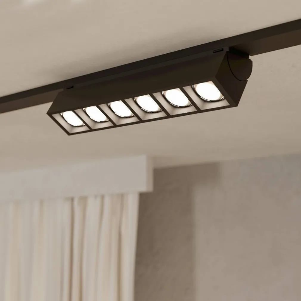 SIINIVALGUSTI 6-OSALISE OPTIKAGA EGLO TPLUS MUST