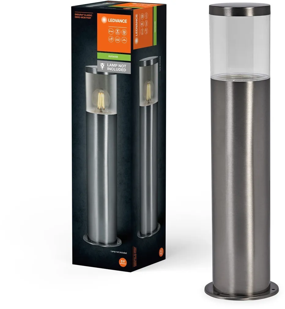 VÄLISVALGUSTI LEDVANCE ENDURA CLASSIC EBRO POST 49CM E27 ROOSTEVABA