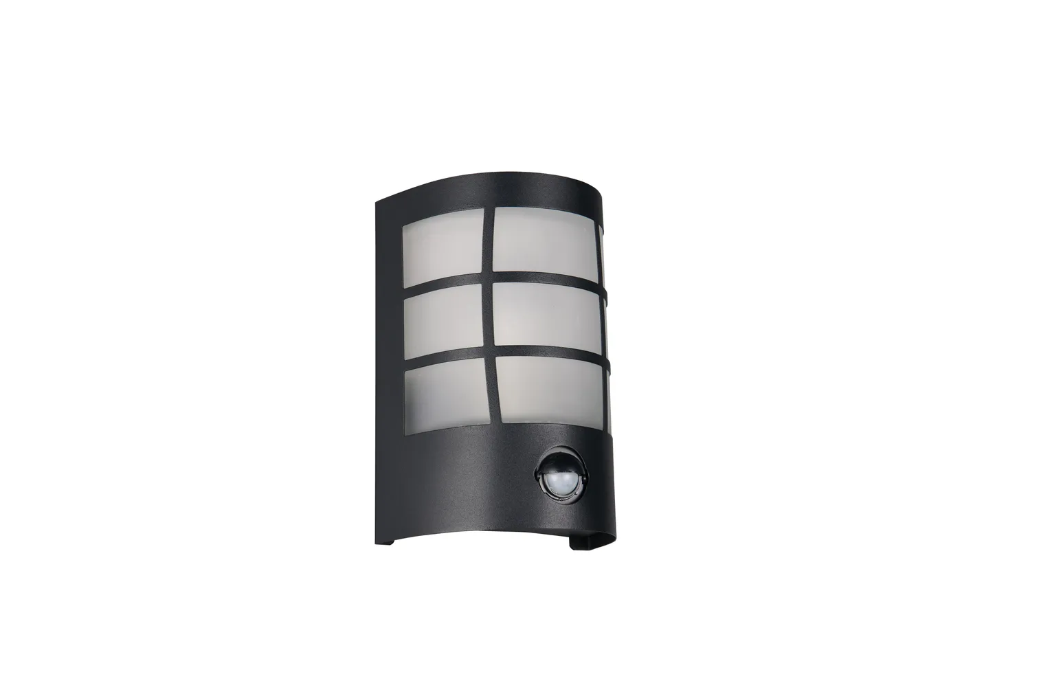 VÄLISVALGUSTI TRIO SINTRA SEINALE E27 MUST LIIKUMISANDURIGA