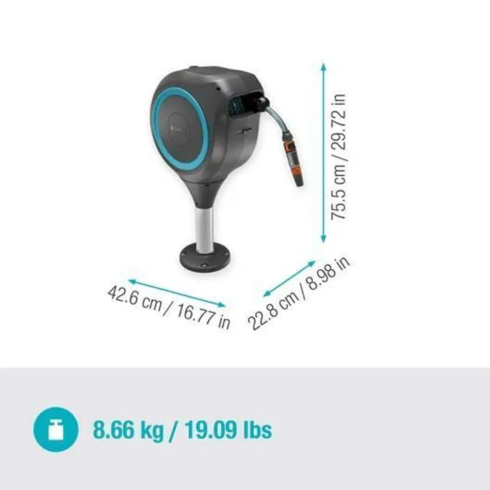 TERASSI VOOLIKUPOOLI KOMPLEKT GARDENA ROLLUP M, 20M