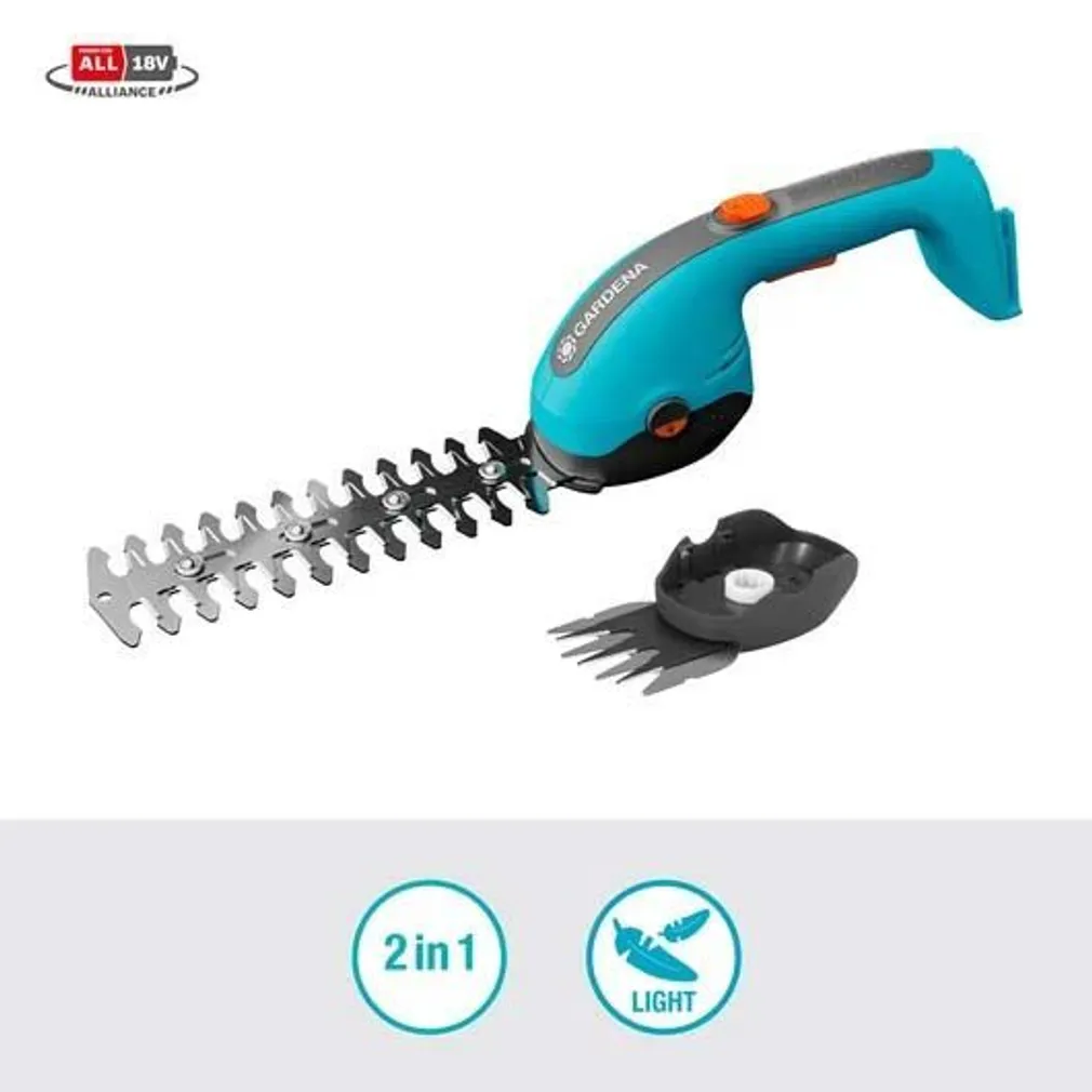 MURU- JA HEKIKÄÄRID GARDENA POWERCUT 18V P4A, ILMA AKU JA LAADIJATA