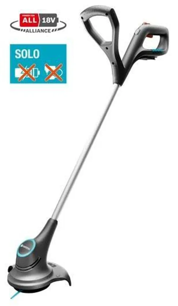 MURUTRIMMER GARDENA SMALLCUT 23/18V P4A, ILMA AKU JA LAADIJATA