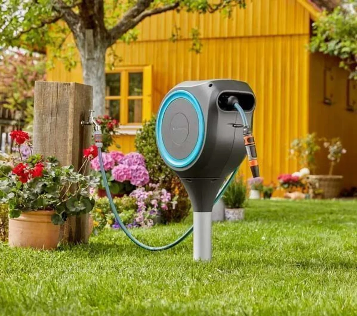 VOOLIKUPOOLI KOMPLEKT VAIAGA GARDENA ROLL-UP S 15M, TÜRKIIS