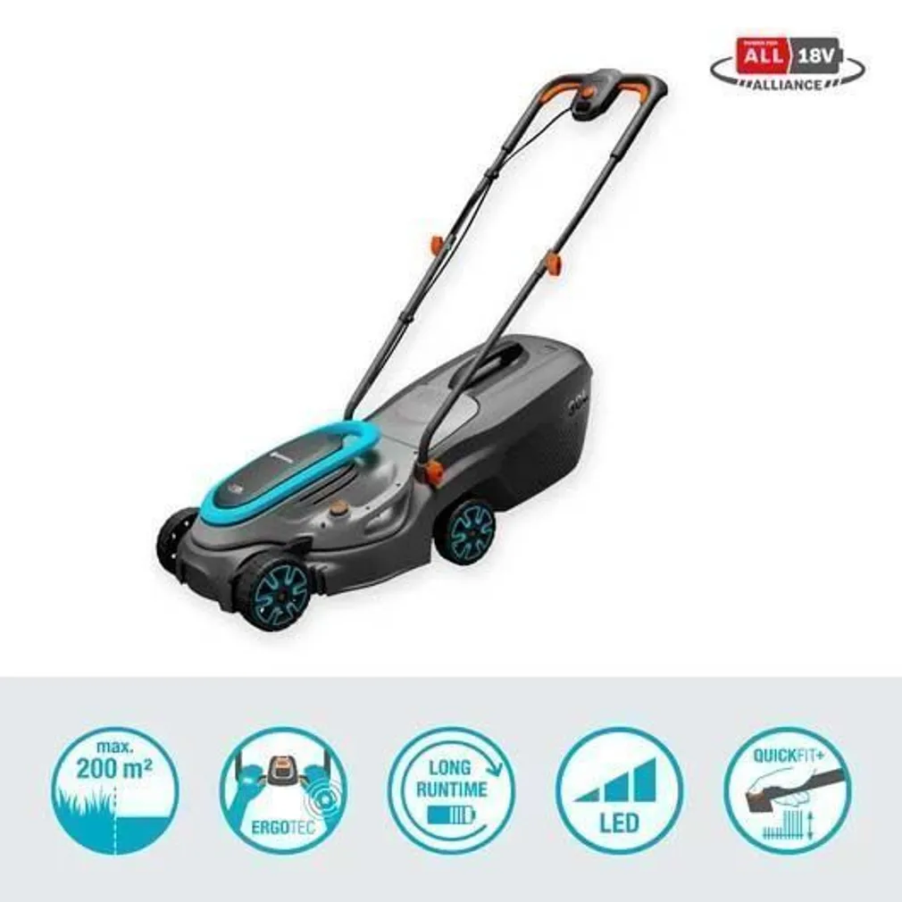 MURUNIIDUK GARDENA POWERMAX 32/18V P4A, AKU JA LAADIJAGA