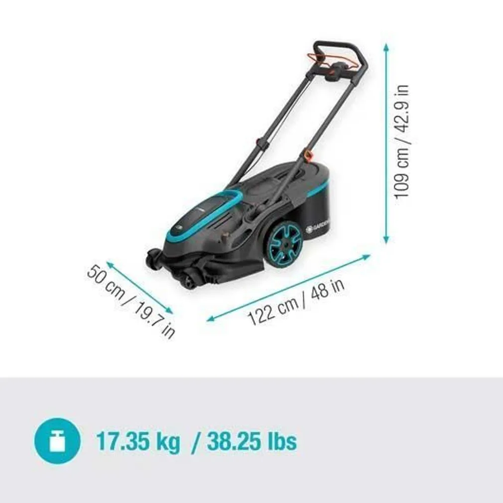 MURUNIIDUK GARDENA POWERMAX DUO 46/36V P4A, AKU JA KIIRLAADIJAGA