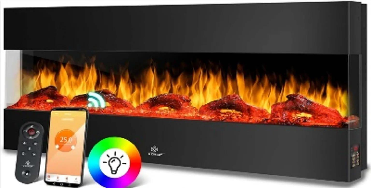 ELEKTRIKAMIN 1800W 905X175X480MM WIFI