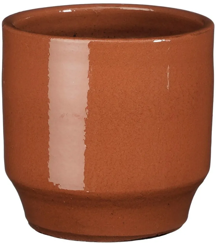 ÜMBRISPOTT MICA DECORATIONS DIAZ 14X14CM ORANŽ