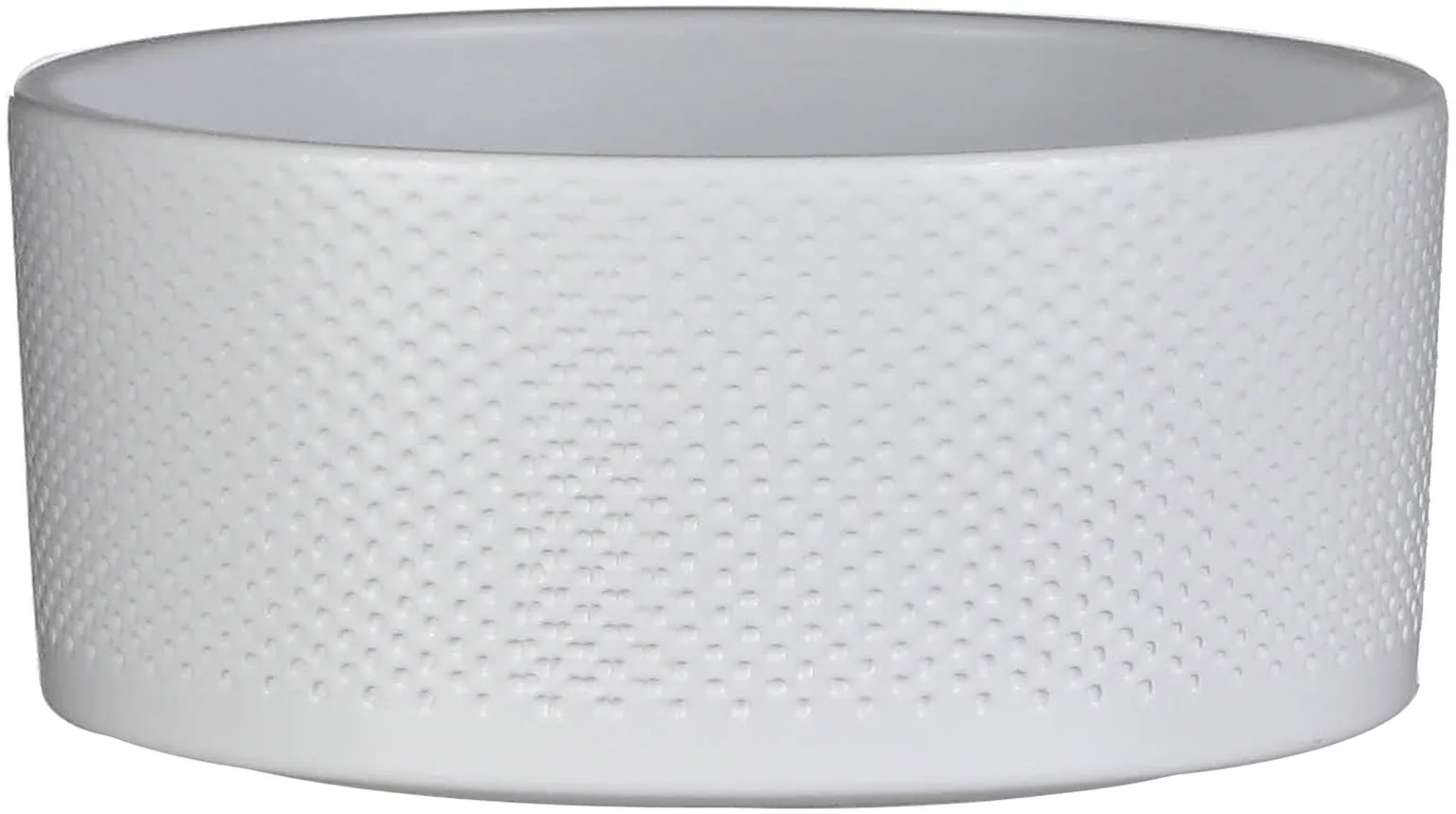 ÜMBRISPOTT MICA DECORATIONS ERA 10X22CM VALGE 