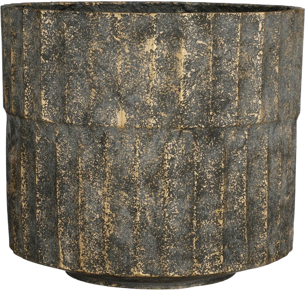 ÜMBRISPOTT MICA DECORATIONS APIRO 27X31CM MUST