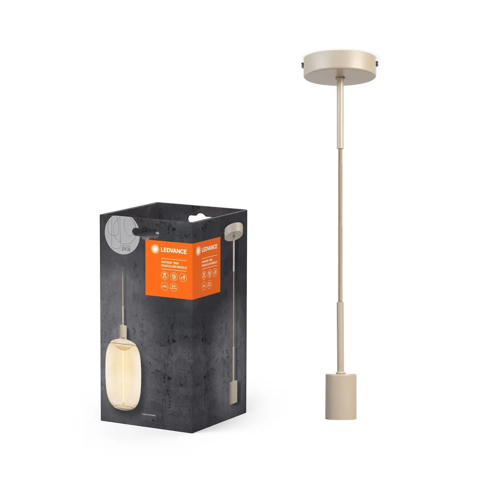 RIPPVALGUSTI LEDVANCE VINTAGE PENDULUM NEEDLE E27 BEEŽ