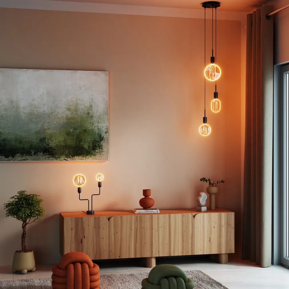 LED LAMP OSRAM VINTAGE GLOBE 100 4W E27 220LM 1800K KULDNE