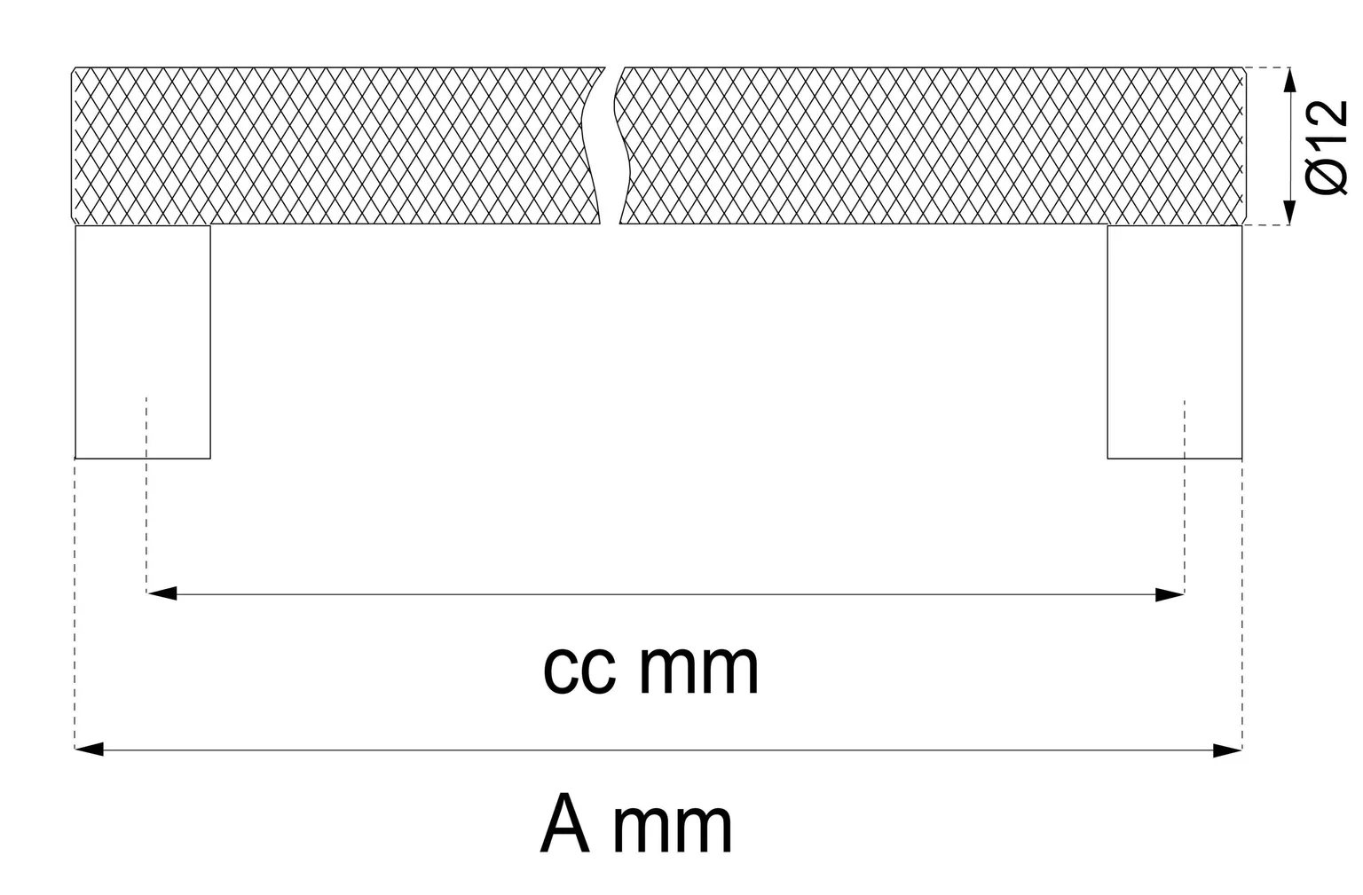 MÖÖBLIKÄEPIDE HABO SELMA 96 MUST 2TK/PK