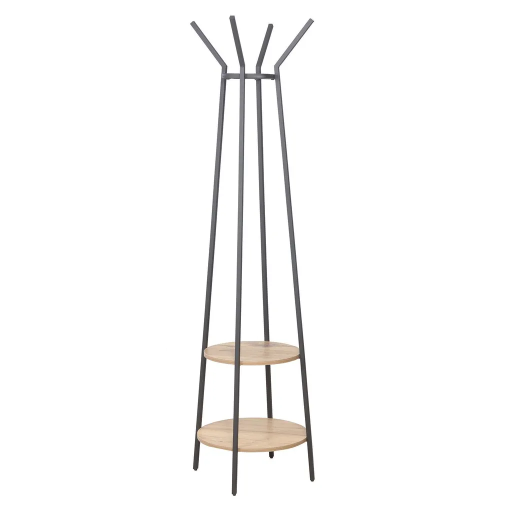 NAGI HANNES 2-RIIULIGA 48X48XH170CM, RUSTIK MELAMIIN