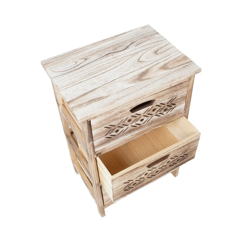 KUMMUT MIHKLI 3-SAHTLIGA 40X29X58CM, NATURAALNE