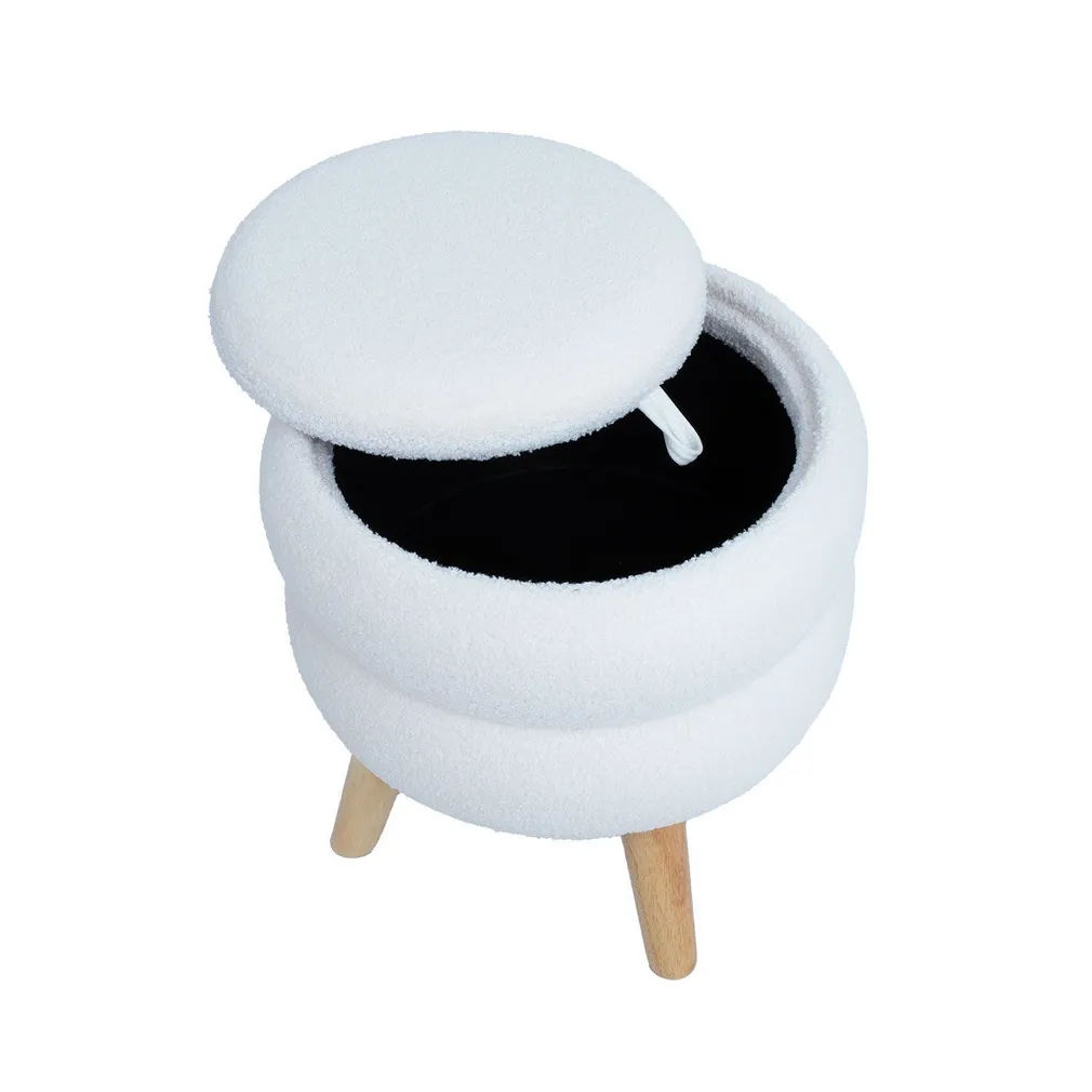 TUMBA/LAUD HANA D40XH41CM, VALGE, PANIPAIGAGA