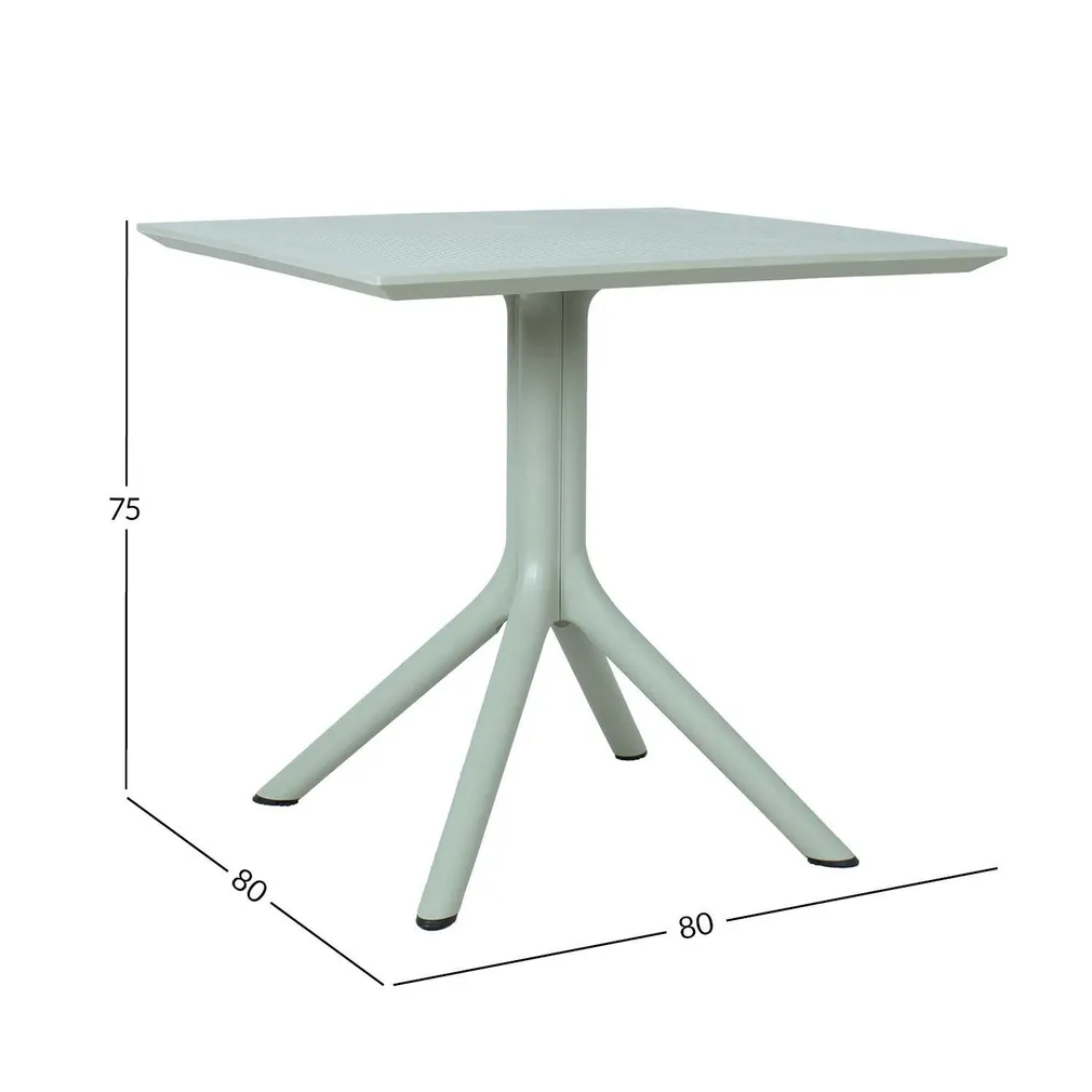 LAUD MANGO 80X80XH75CM, ROHEKASHALL PLASTIK