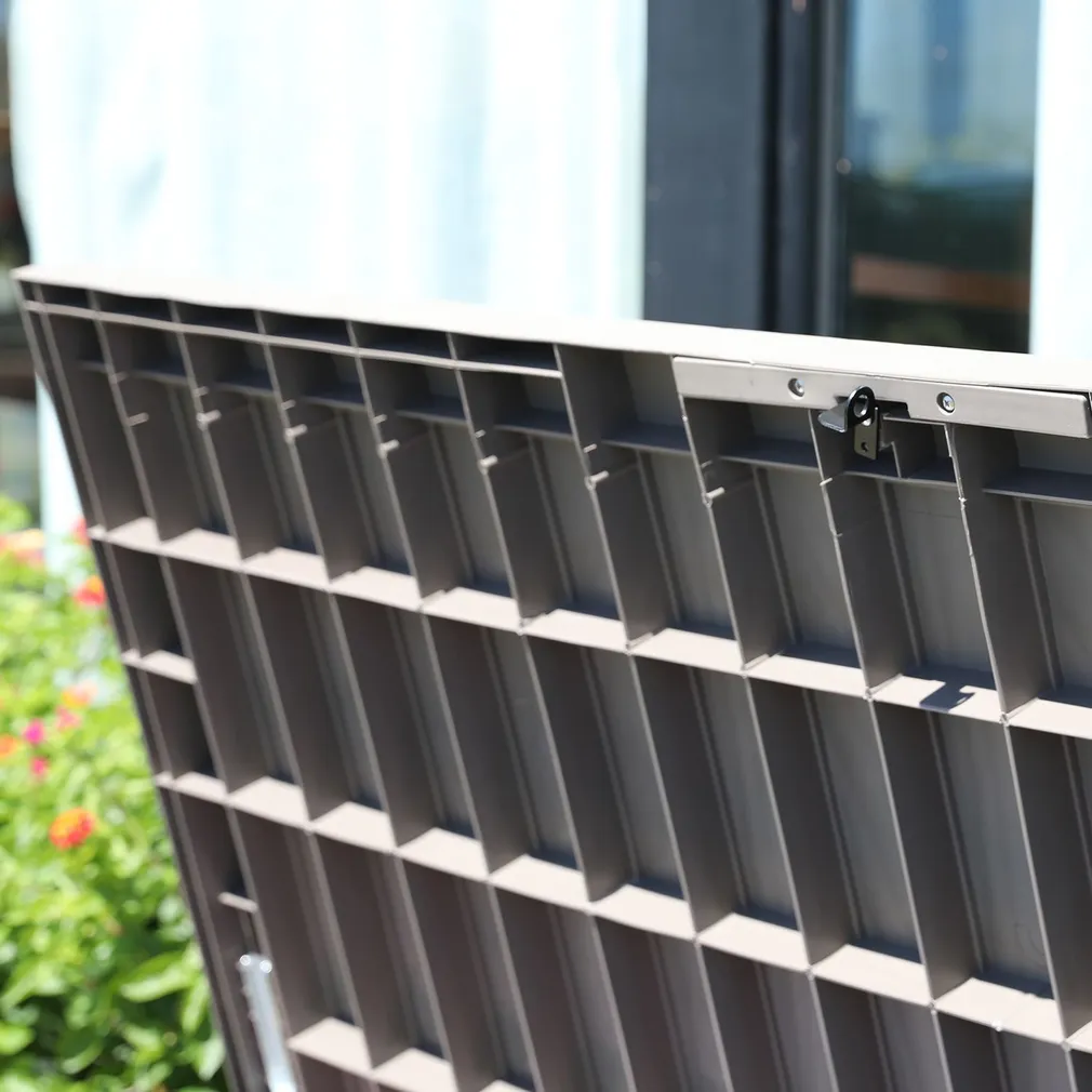 SÄILITUSKAST PRAIA 143X67,5X60,5CM/450L, MUST PLASTIK