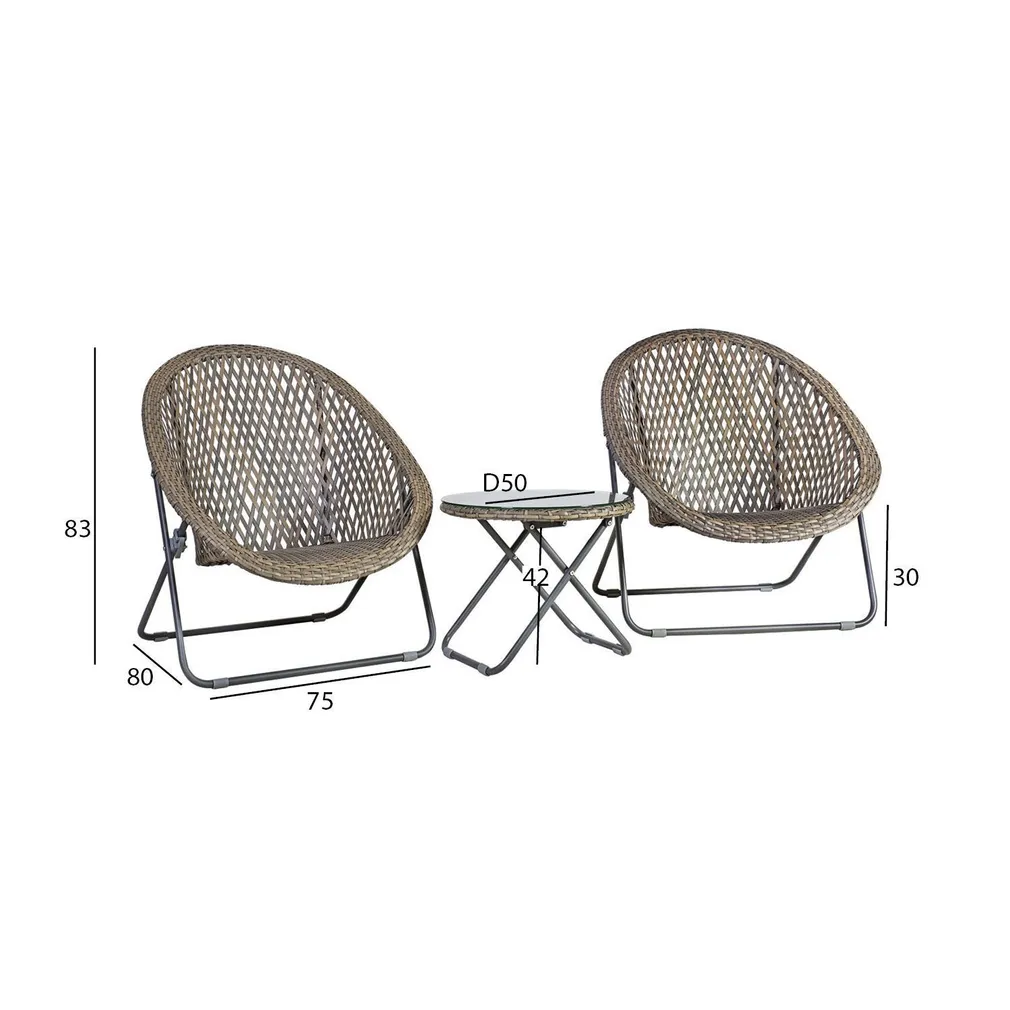 AIAMÖÖBLIKOMPLEKT TURKU 2 TOOLI JA ABILAUD