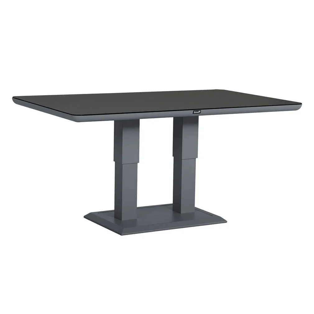 LAUD TOMSON 150X90XH2-75CM, TUMEHALL KLAASPLAADIGA