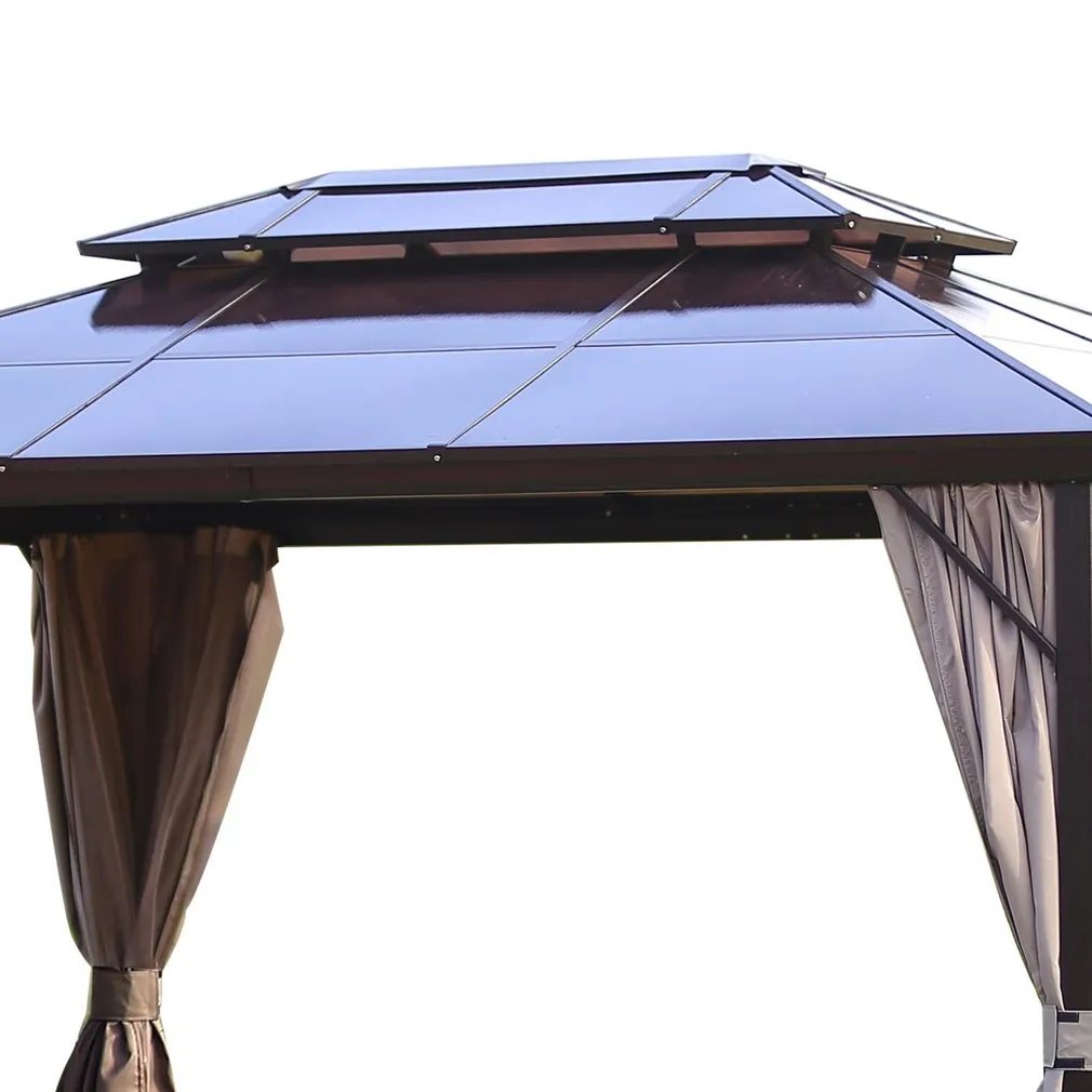 VARIKATUS SUNSET 3X4XH2/2,7M, PRUUN/TAUPE