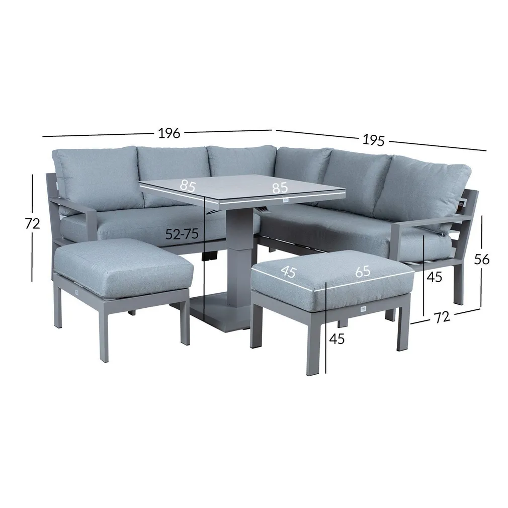 AIAMÖÖBLIKOMPLEKT RIO 4-OSALINE, HALLIKASBEEŽ