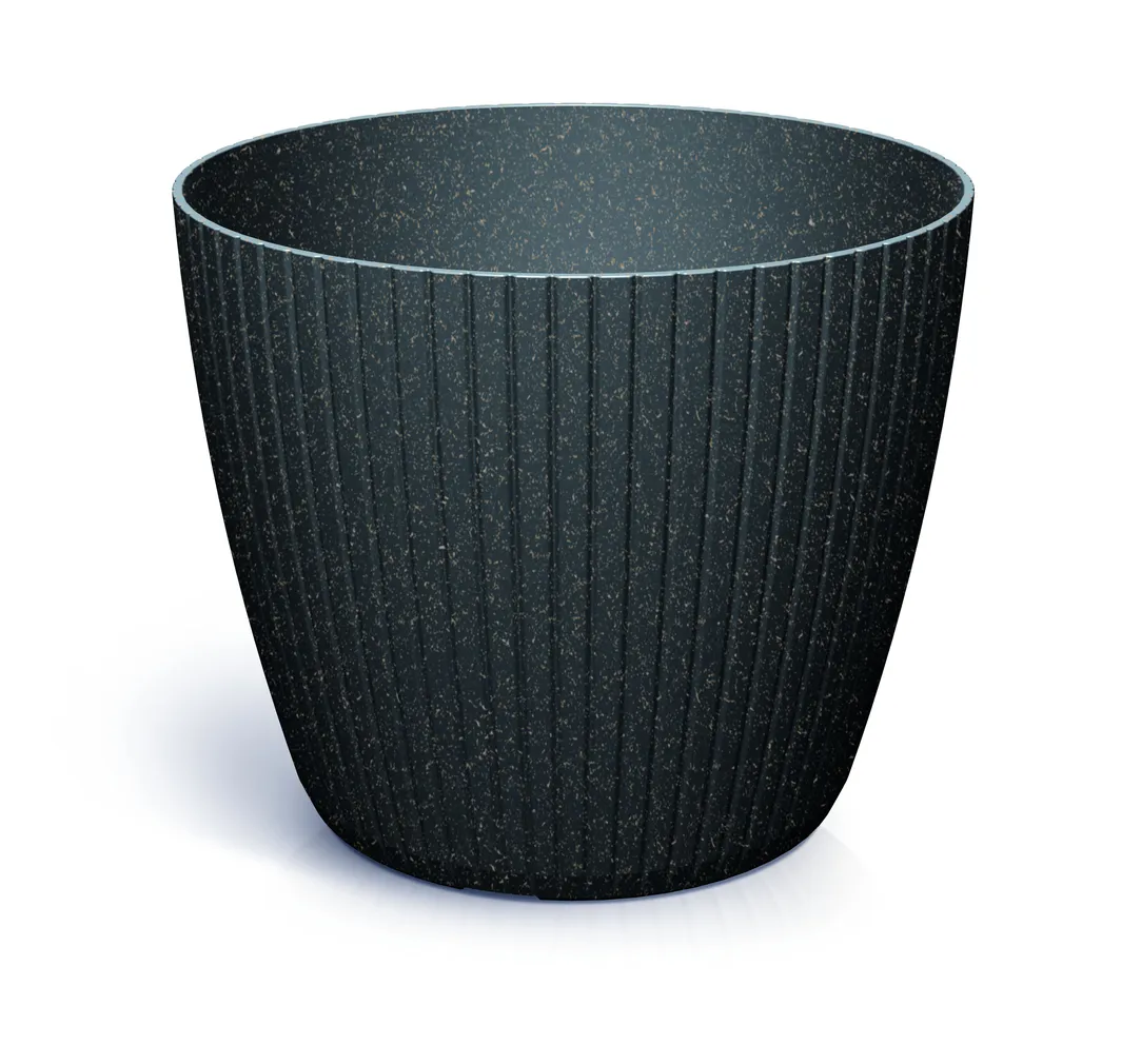 LILLEPOTT PROSPERPLAST LAMIA ECO WOOD Ø38,5CM ANTRATSIIT