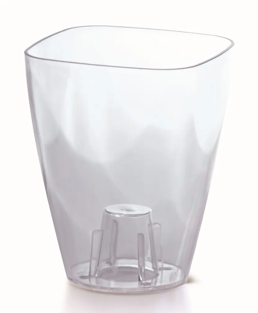 ORHIDEEPOTT PROSPERPLAST COUBI 13,2X13,2CM LÄBIPAISTEV