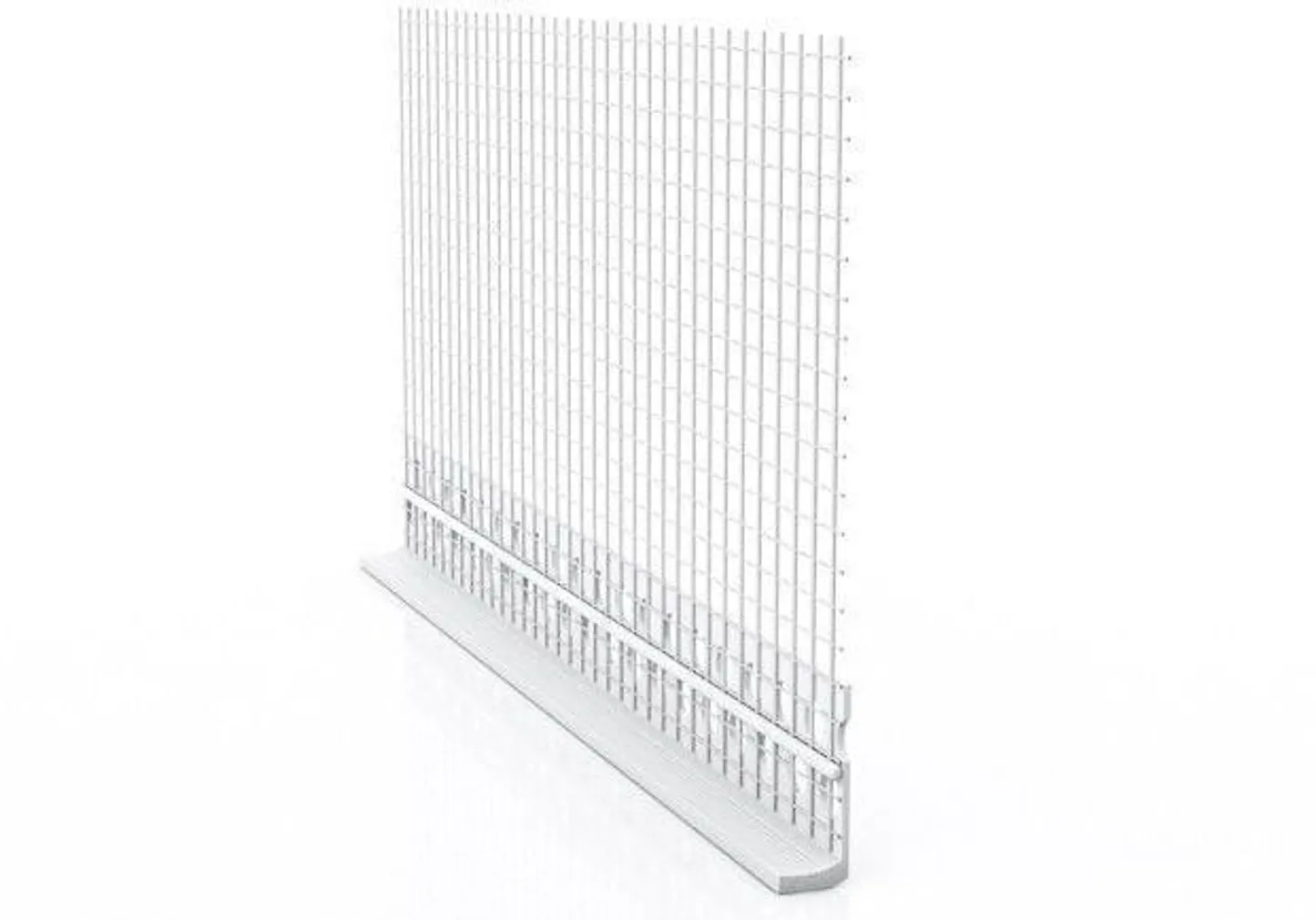 KROHVILÕPETUSPROFIIL ALBAU EST 15MM 100MM PVC