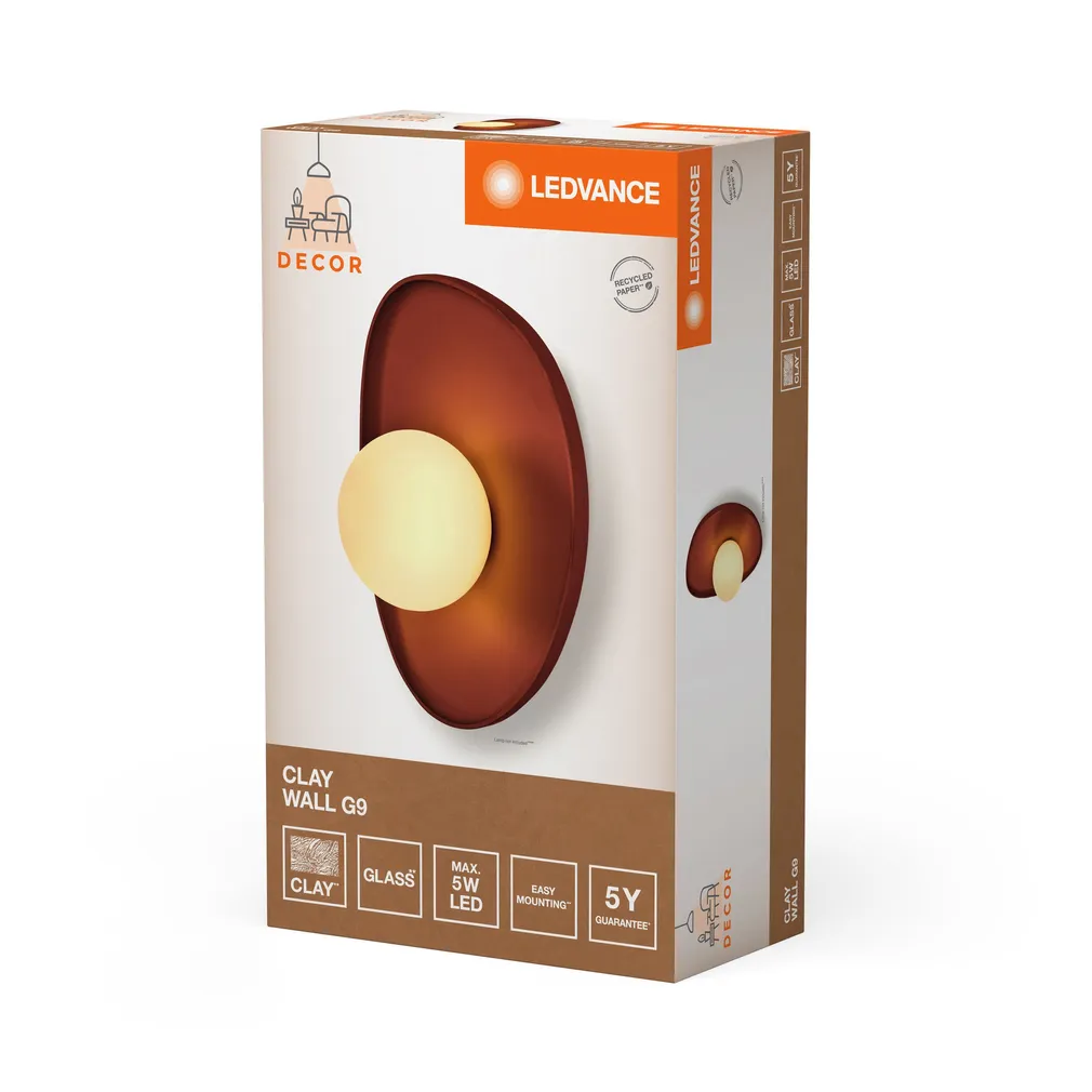 SEINALAMP LEDVANCE CLAY NEST G9 PRUUN