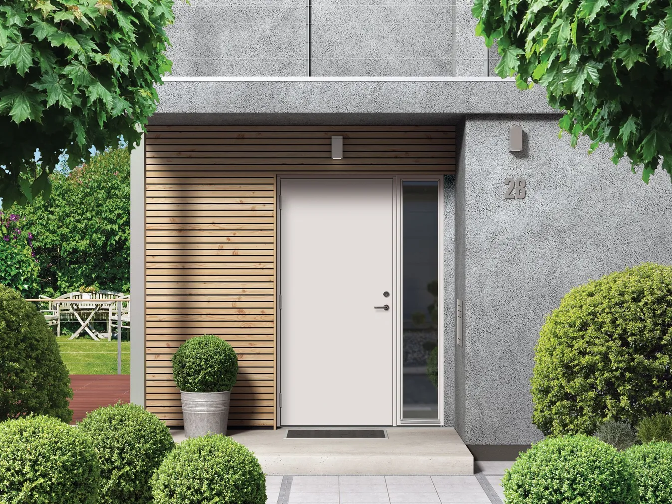 VÄLISUKS VAU SILLE 10X21P VALGE