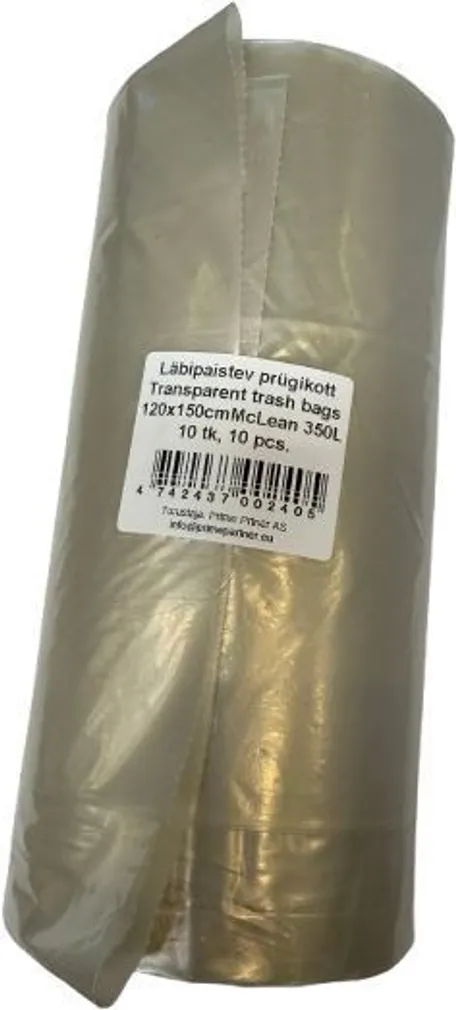 PRÜGIKOTT MCLEAN LÄBIPAISTEV 350L 10TK